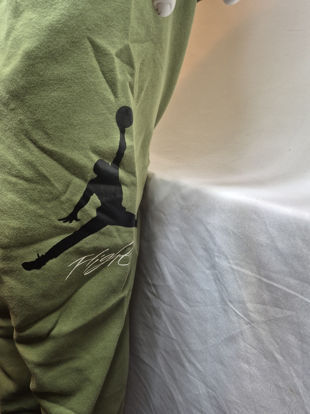 Jordan Flight Olive Green Hoodie & Joggers Set - Picture 3 of 7